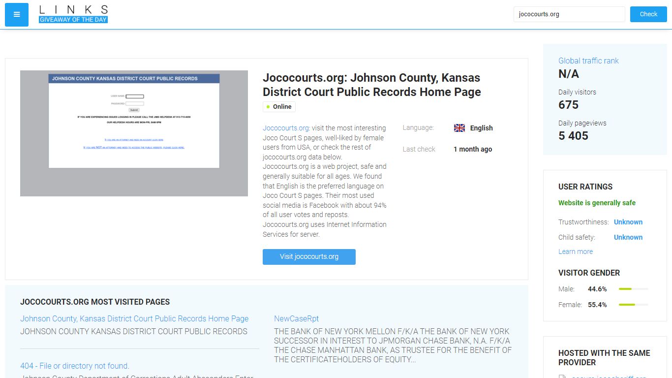 Jococourts.org: Johnson County, Kansas District Court Public Records ...